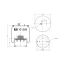 Luftfederbalg mit Stahlkolben passend für Mercedes Benz