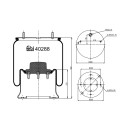 Luftfederbalg mit Stahlkolben passend für Sauer Achsen