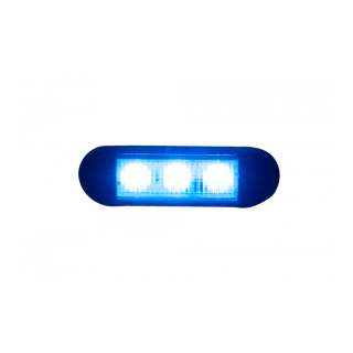 LED Warnleuchte, blau 96 x 20 x 28 mm