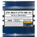 MANNOL Multi UTTO WB 101 208 Liter