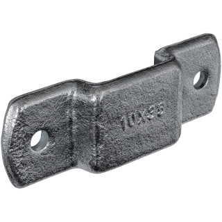 Rungenhalter 222, 10 x 35 mm, gesenkgeschmiedet, Stahl