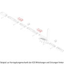 Führungsteil, groß, f. Mittelrungen und Eckrungen vorne/hinten