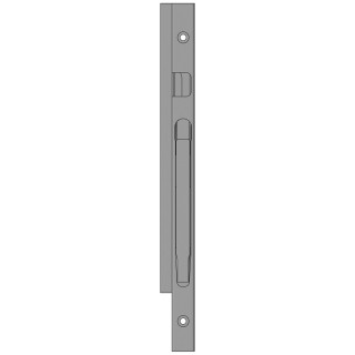 K20 Eckrunge vorne, rechts, Stahl KTL, 500 mm, Schraubversion