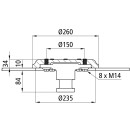 Königszapfen KZ 1010, 2", komplett,