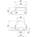 Sidepoint, 24 V, SML, 1,00 m, P&R, 90° Winkel (Z)