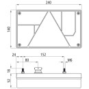 Multipoint I, 24 V, links, 8-pol. Baj., mit Dreieck, mit NSL