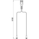 Versorgungskabel, 13-pol. Stecker,2 x 5-pol.Bajonett,6100mm