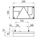 Multipoint I, 12 V, links, Tülle, mit Dreieck, mit NSL