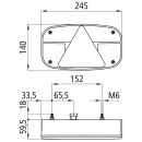 Multipoint III, 12 V, links, 5-pol. Baj., mit NSL