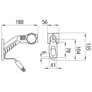 Superpoint III LED, 24 V, rechts, rt/ws/ge,...