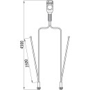 Versorgungskabel,13-pol.Stecker, 2x 5-pol. Baj. 4500 mm,...