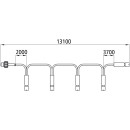 SML-Kette, 1 x 2-pol. ASS, 4 x 3-pol. ASS