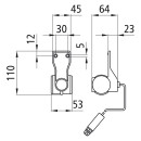 Superpoint III LED, 24 V, li, rt/ws/ge, 1,50 m, 3-pol.,...