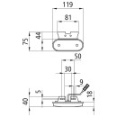 Unipoint LED, 24 V, SML, 1,50 m, P&R, 90° Winkel (C), umspritzt