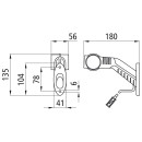 Superpoint III LED, 24 V, links, rt/ws/ge, 1,25 m, P&R