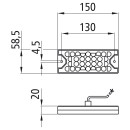 MiniLED II, 12/24 V, 0,50 m, open end (2-Funktionsleuchte)