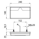 MultiLED II, 12/24V, li, flach, 0,5m,openend,m....