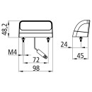 Regpoint II LED, 12/24 V, KZL, 0,5 m, 3-pol. ASS