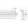 Airlineprofil-Ankerschiene 4010-AL, Aluminium eloxiert, 4170 mm