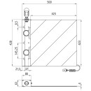 Warntafel f. Überbreite n. DIN 11030, hinten links,...