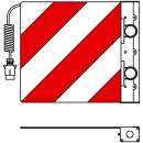Warntafel f. Überbreite n. DIN 11030, vorne rechts,...