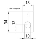 Sicherungskettchen, Länge 320 mm, S-Haken,...