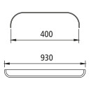 Kotflügel - Kunststoff DM - PE 40.940, gerades...