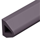 Rammschutzprofil, Gummi, 80 x 70 mm, 2600 mm, schwarz