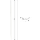 Stirnwandstütze, S235JRG2, Länge 2200 mm, roh