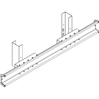 Stahl-Unterfahrschutz, Typ 2010, 2270 mm, Verzinkt