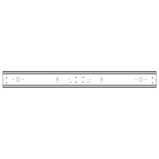 Alu Unterfahrschutz 564040, bearbeitet, 2400 mm, roh