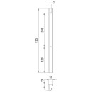 Runge für Bordwandaufsatz, S355J2G3, microZINQ® 5