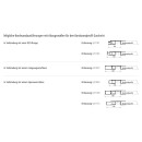 Einfassung Bordwandhebehilfe 3.0, links, roh, gefräst, 1215 mm