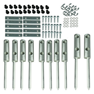 Set Scharnierbock für 5 Scharnierglieder