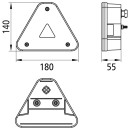 Agripoint LED, 12 V, links/rechts, 5-pol. Baj., mit KZL...