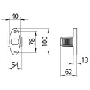 Superpoint IV LED, 12/24 V, links, rt/ws/ge, 2 m,...