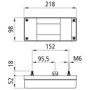 Midipoint I, 12 V, links, 5-pol. Bajonett