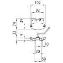 Flatpoint II LED, 12 V, weiß, 0,50 m, DC,...