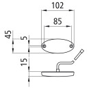 Flatpoint II LED, 12 V, weiß, 1,00 m, DC, mit...