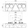 Europoint II, 24 V,links,7-pol.+4x2-pol.,o.SML,m.KZL,Teil-LED