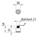 Monopoint II LED, 12/24 V, Posileuchte weiß, hoch,...