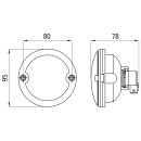 Roundpoint, 12 V, gelb, 2-pol. JT-Anschluss