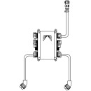 Verteiler , Bajonett ASS1, Leuchtenzul. 1600 mm, Stecker ASS