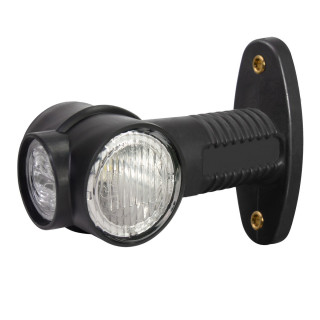 Superpoint III LED,24V,li/re,rt/ws/ge,2,0m,2-pol.Supers.,gerade