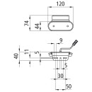 Unipoint LED, 24 V, Posi weiß, 0,50 m, P&R,...