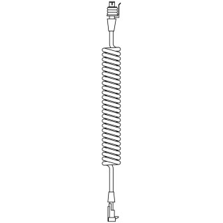 Elektrowendel, 2-pol. Superseal, Buchse-Stift, Länge 1,50 m