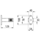 Superpoint IV LED, 12/24 V, rechts, rt/ws/ge, 2 m,...