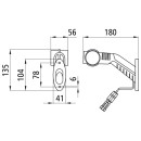 Superpoint III LED,24 V,links, rt/ws/ge, 0,5 m,...