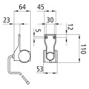 Superpoint III LED, 12 V, re, rt/ws/ge, 1,00m, DC,...