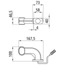 Superpoint II, 24 V, li, rt/ws/ge, 1,40 m, P&R, Vers....